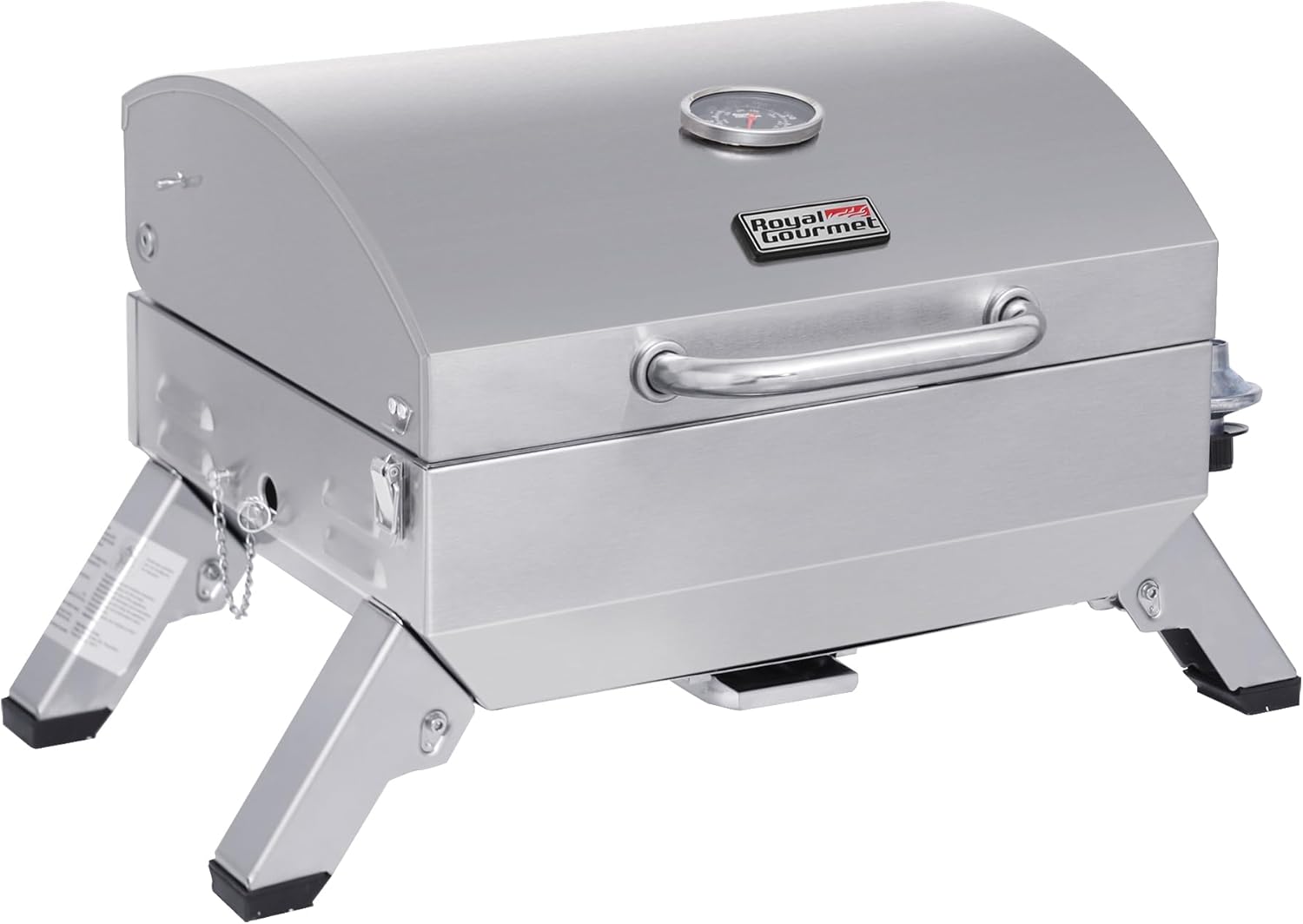Royal Gourmet GT1001 Parrilla portátil de acero inoxidable