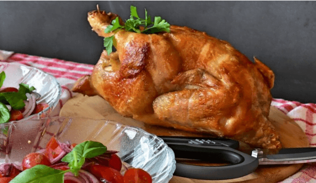 Receta de Pollo Asado en asadoresyparrillas.com