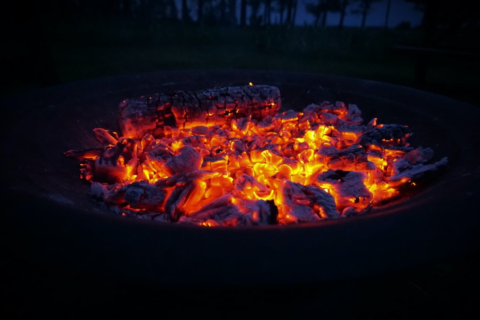 carbones de asador