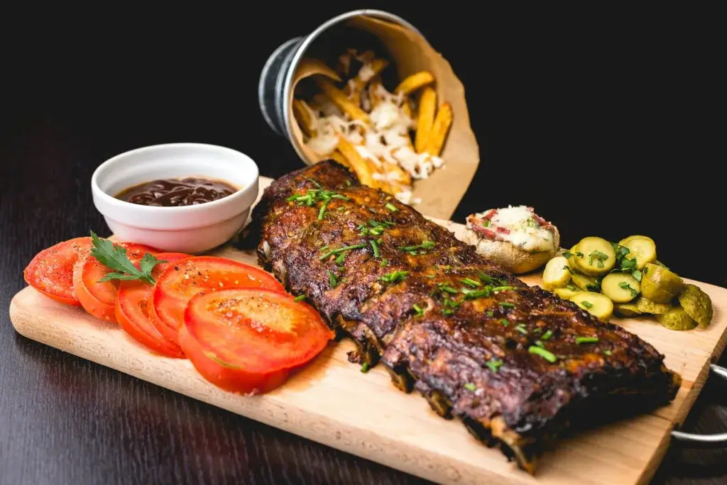Costilla de cerdo al barril y su tiempo de cocción