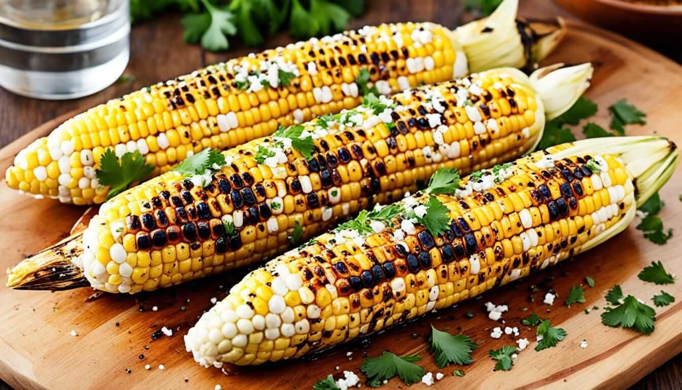 Elotes asados a la parrilla: Un acompañamiento simple y sabroso