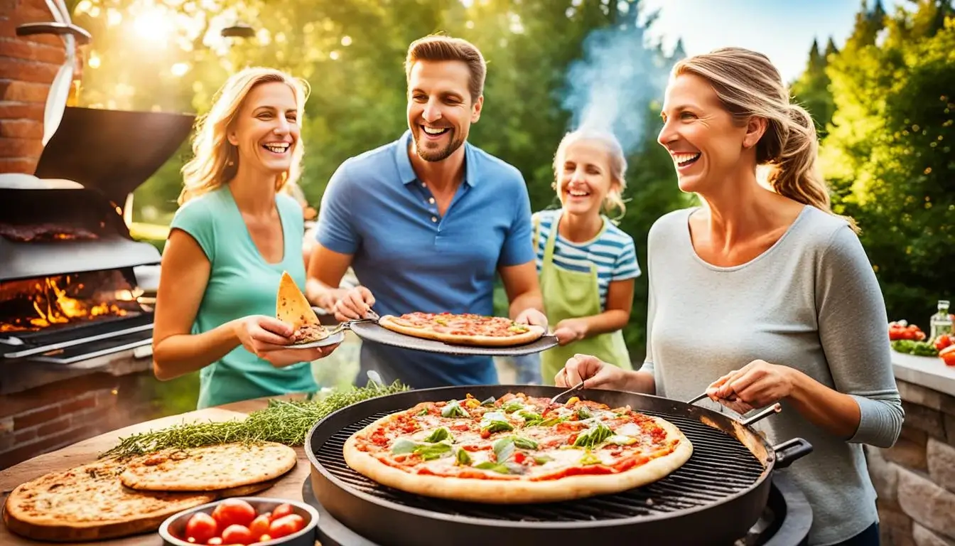 Pizza a la Parrilla: Reviviendo Momentos Felices en Familia